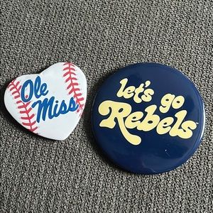 ole miss gameday pins